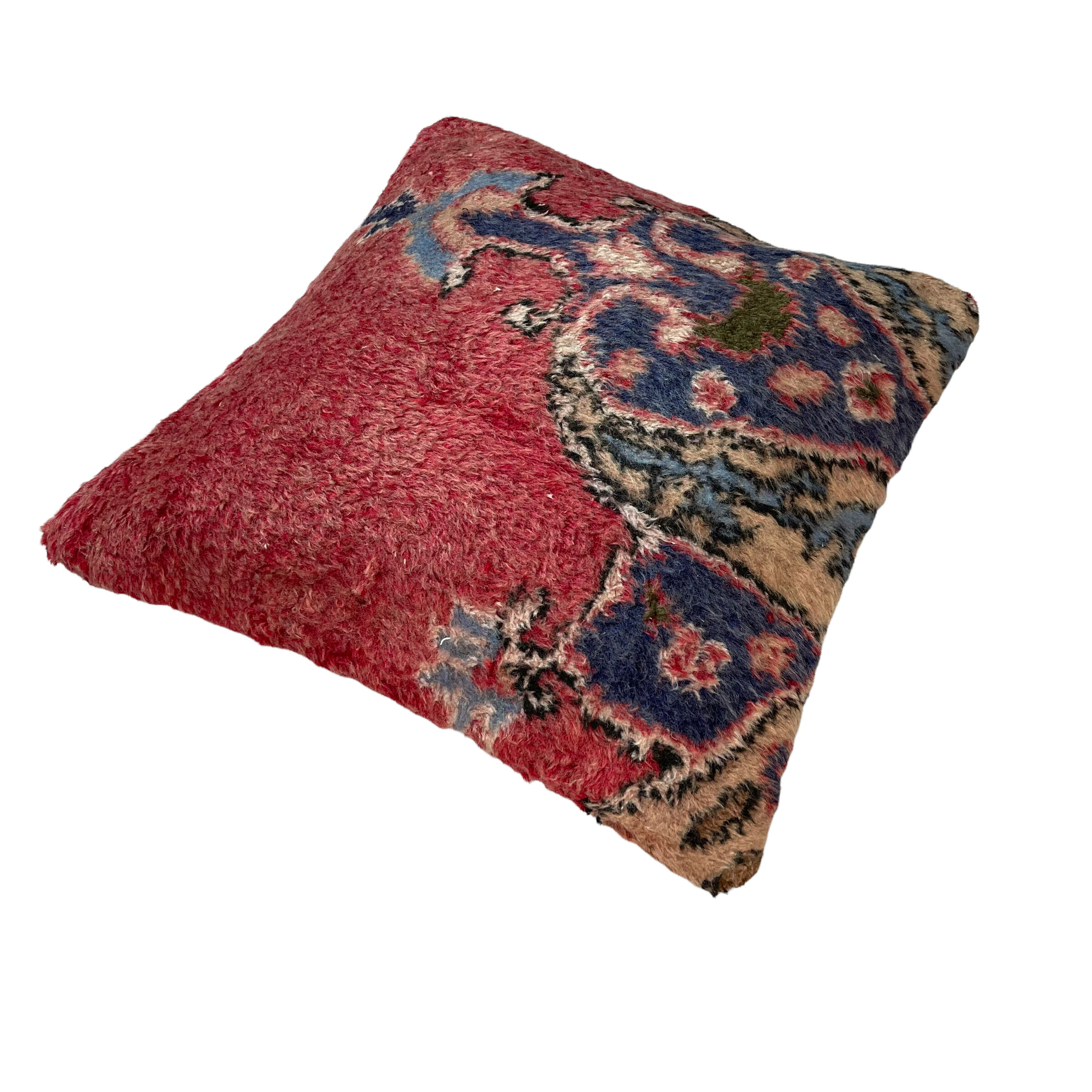 Vintage Turkish Rug Cushion Cover , 45 x 45 cm