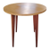 Guéridon vintage moderniste à pieds effilés table d'appoint années 50