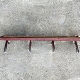 Vintage wall coat rack - 4 hooks