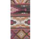 Vintage Turkish rug from Oushak, hand-woven 78x274 cm