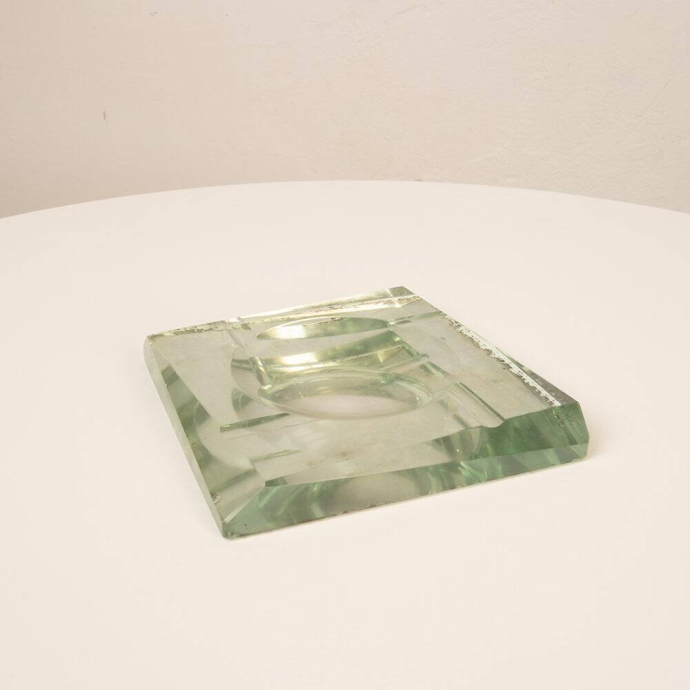 Crystal ashtray designed by Pietro Chiesa for Fontana Arte 1940