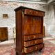 Secretary in mahogany period empire stamped pierre benoît marcion early nineteenth century