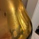 Vintage pear-shaped Luxium ice bucket – tortoiseshell & gold – year