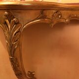 Gold leaf console