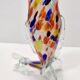 Ensemble de six verres à boire multicolores en verre de Murano par Toso, Italie