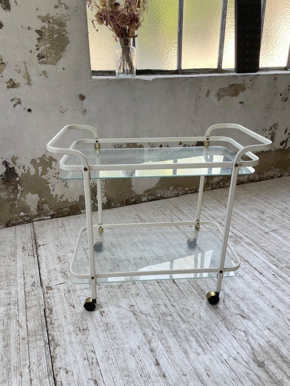 80s serving trolley