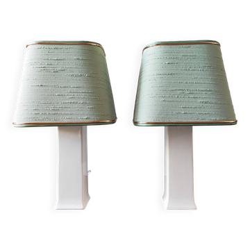 Danish pair of lamps, 1980