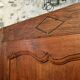 Antique French chestnut wardrobe – 18th century