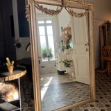 Large Napoleon style mirror