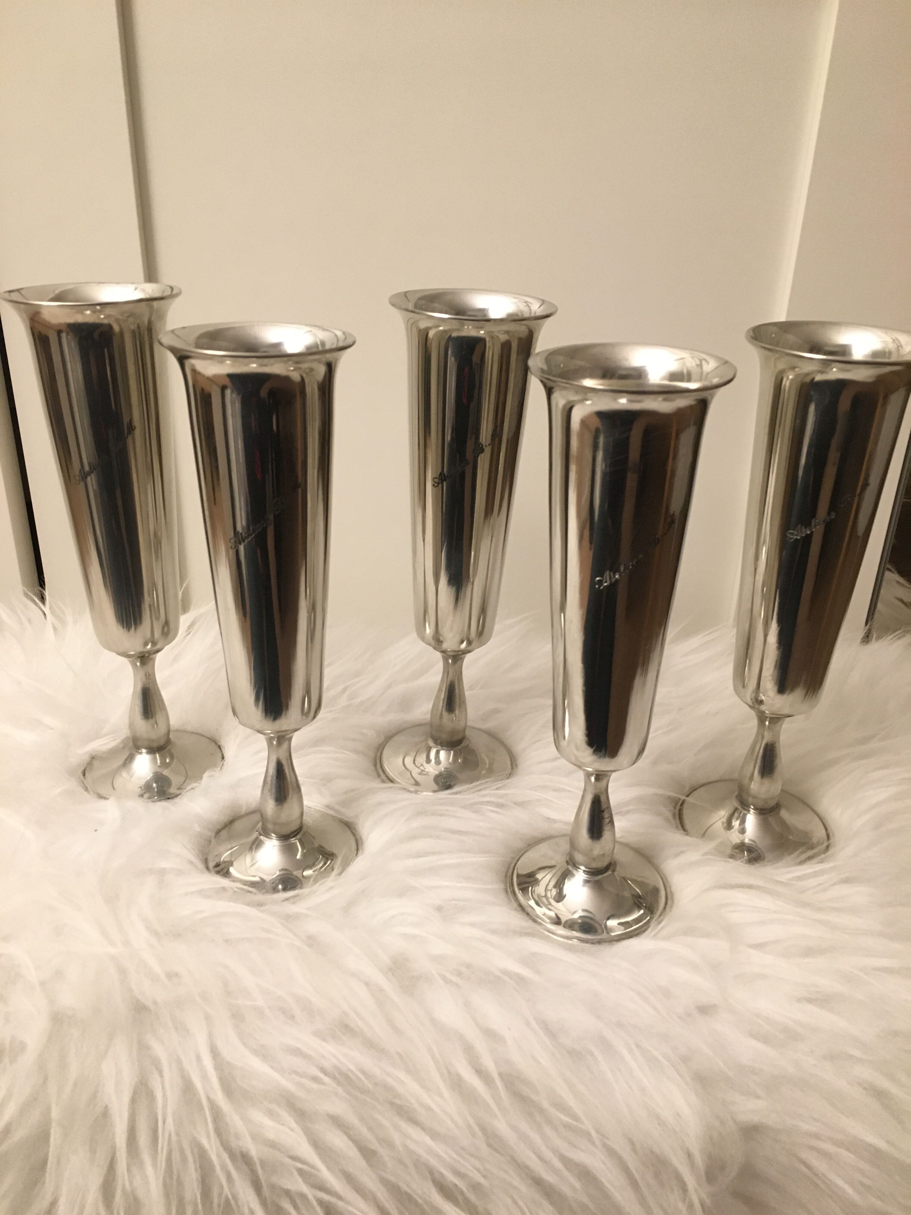 Fia silver metal flutes