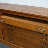 Oak Apothecary Cabinet, Netherlands, 1930s