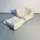 Chaise Togo et ottoman pour Ligne Roset, ensemble de 2