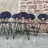 Set of 36 stackable chairs by Walter Leeman for Kusch & Co