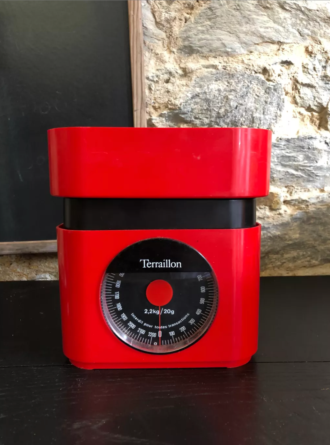 Vintage terraillon scale