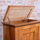 Small Antique Biedermeier Cabinet in Ash and Spruce, 1830s