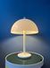 Lampe de table champignon blanche Mid-Century Dijkstra