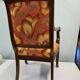 Fauteuil en acajou