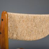 Teak dining chairs attributed to Erik Buch for Anderstrup Stolefabrik, Denmark, 1970s, set of 3