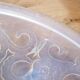 Dish opalescent Bird of paradise signed D'Avesn