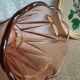 Vintage rosaline pink glass vase