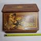 Vintage letter holder box decorated and hand-painted
