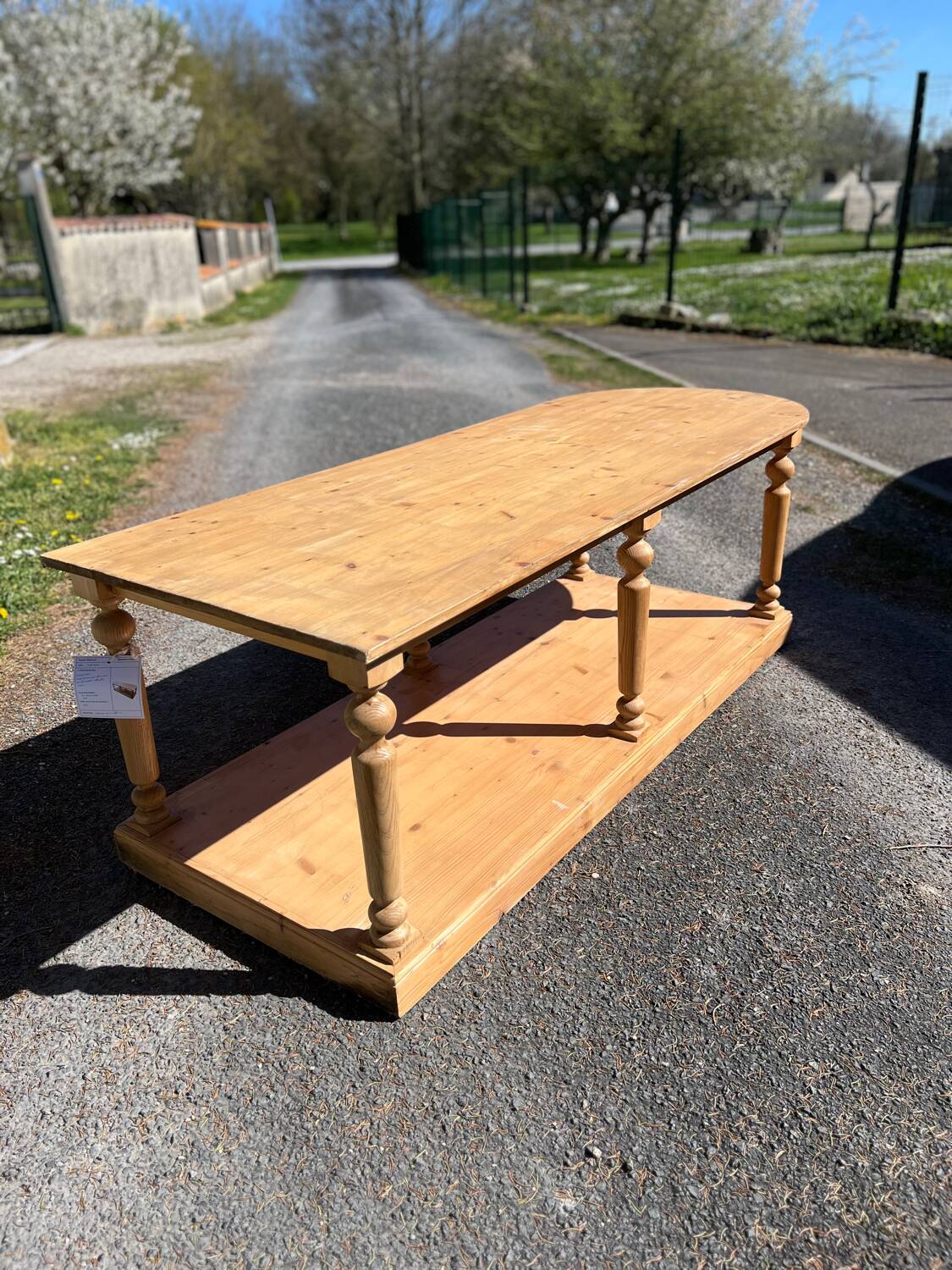 Draper-style coffee table