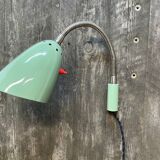 Green wall lamp, 60's