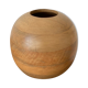 Vase bois brutaliste