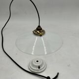 Opaline pendant light