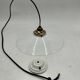 Opaline pendant light