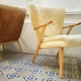 Lot of 2 Wing chairs chair Zig Zag