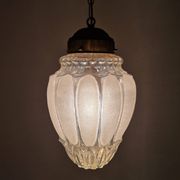 Italian Mazzega Murano Glass Pendant Lamp, 1970s