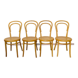 Set of 4 N14 chairs from ZPM Radomsko