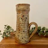 Large stoneware pitcher
