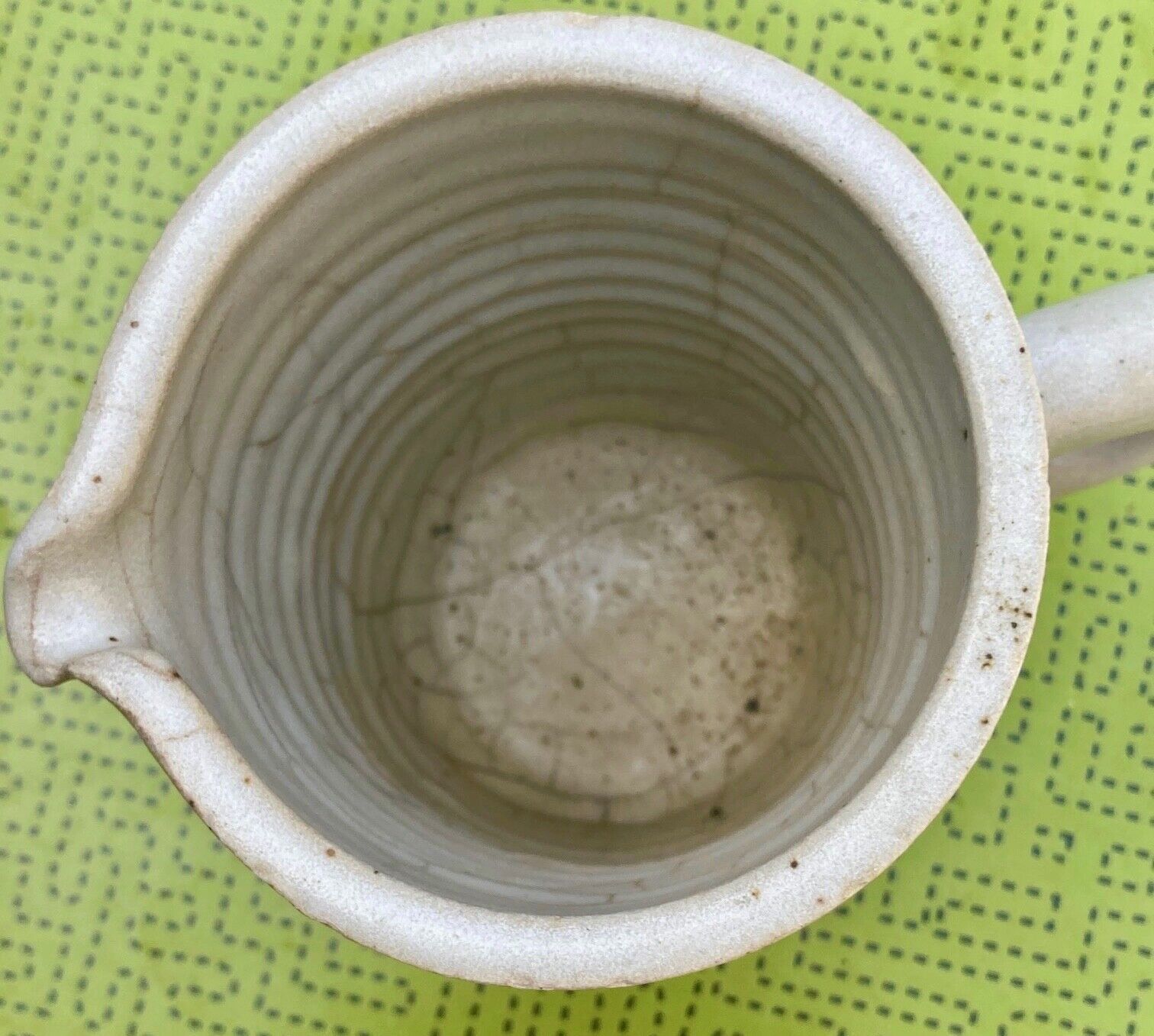 Pichet Poterie Du Colombier signed below