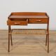 Mid Century Teak and Rattan Console Table by Søren Rasmussen, United Knigdo