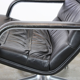 Black leather F141 armchair by Geoffrey Harcourt for Artifort 1970s