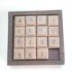 Antique wooden sliding puzzle - Popular art from the late 19th century - Complete