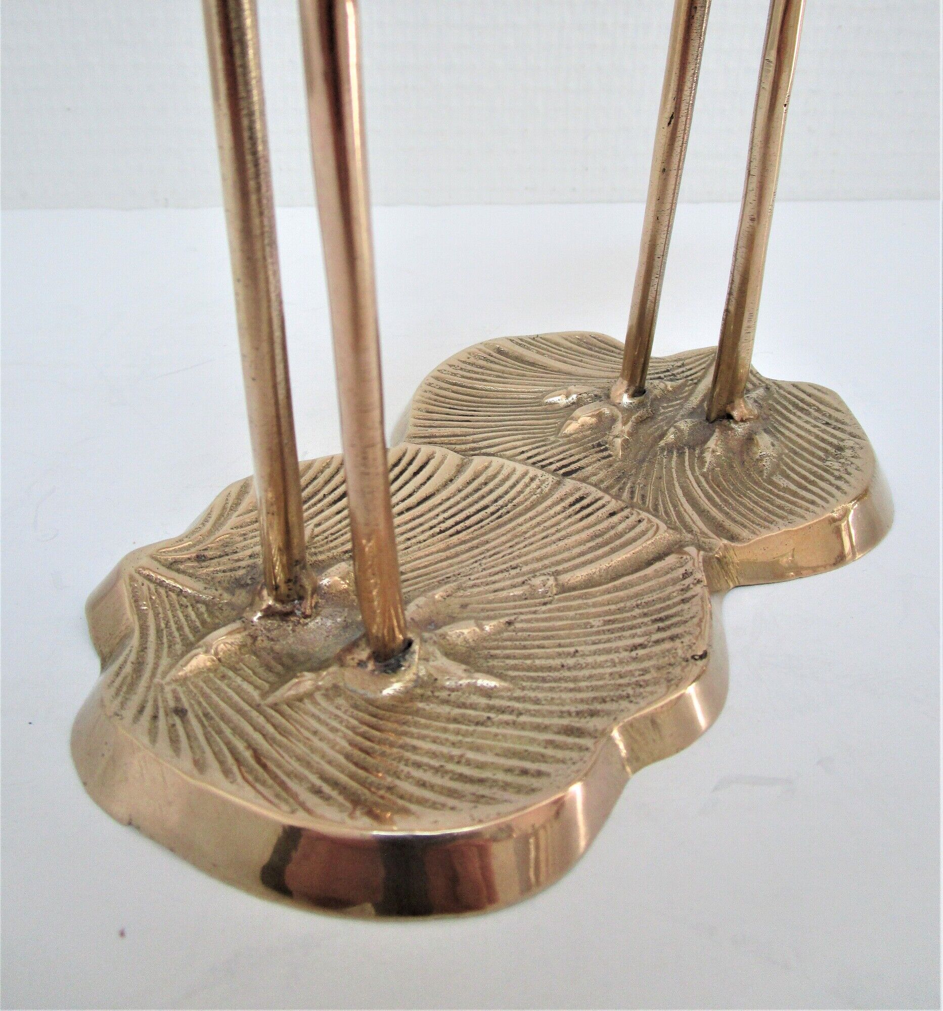 Couple of birds of birds brass brass vintage 80s