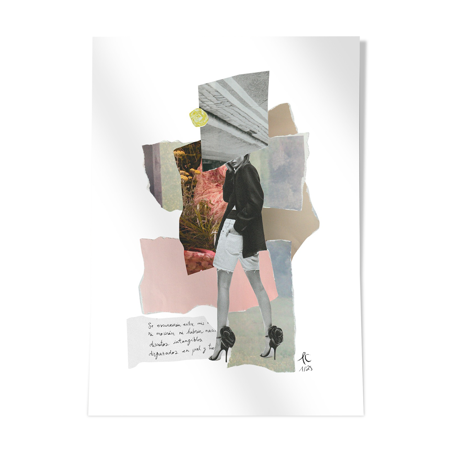 Collage print tiempo sooando