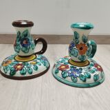 Cerart Monaco flower candlesticks
