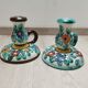 Cerart Monaco flower candlesticks