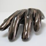 Empty pocket hand ceramic black design 60s