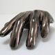 Empty pocket hand ceramic black design 60s
