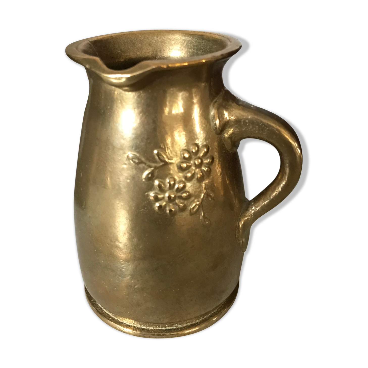 Gilde Handwerk solid brass vase