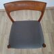 6 dining chairs by Niels Otto Moller. Model 77.