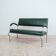 1930s tubular steel bench with modern design