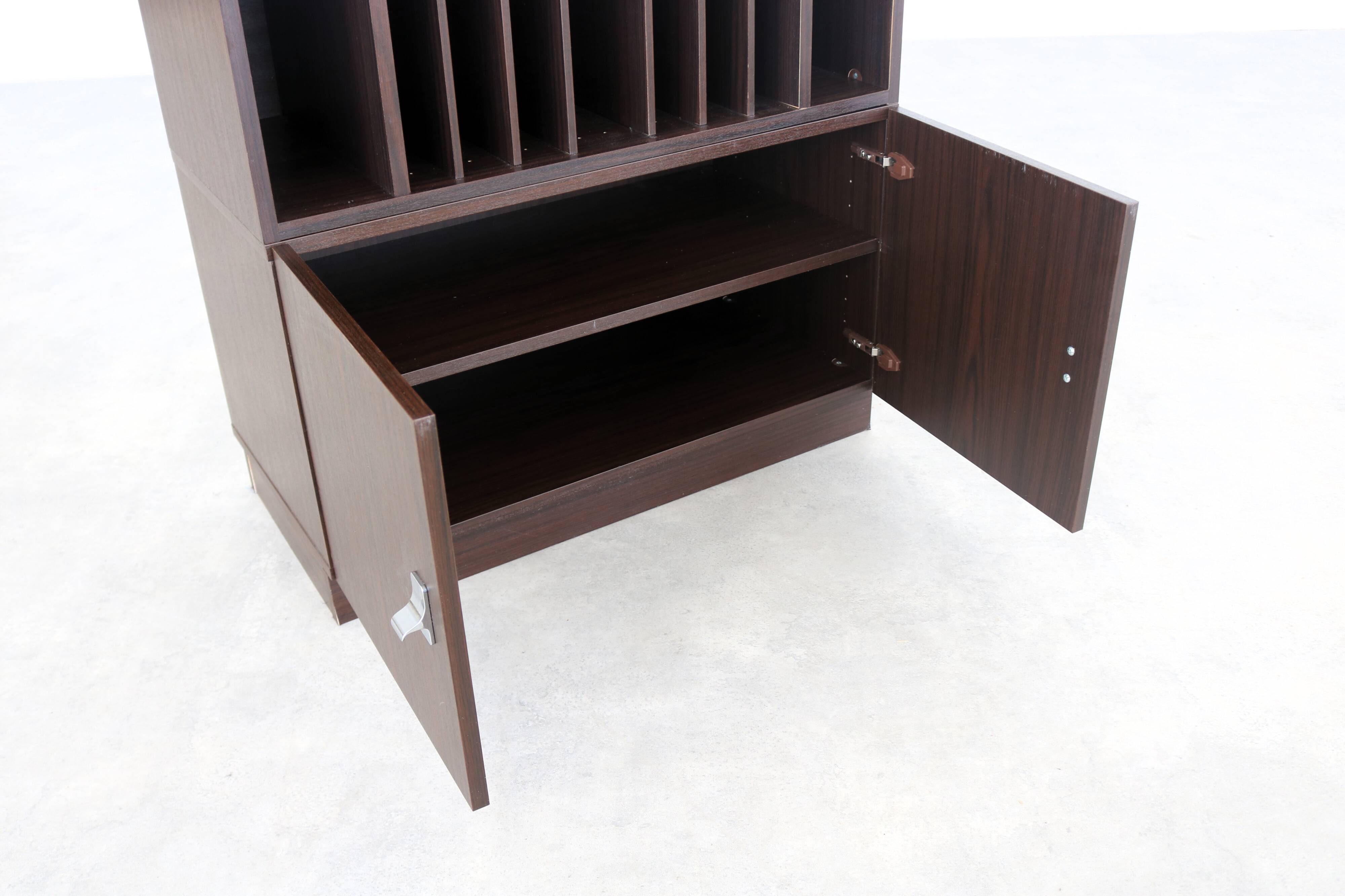 vintage audio cabinet | vinyl cabinet | 80s | Swedish
