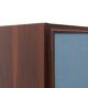 Wooden wardrobe with drawers, 1960s