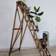 Vintage wooden painter's stepladder - authentic patina